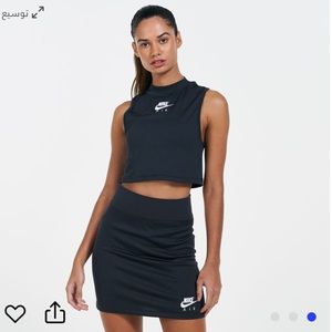 NIKE Air ribbed matching set size medium